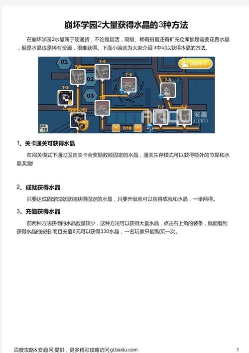 崩坏学园2高效水晶获取攻略：水晶快速刷取与修改水晶教程详解